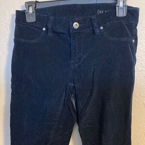 Dark Blue Velvet Corduroy Pants Blank NYC 27
